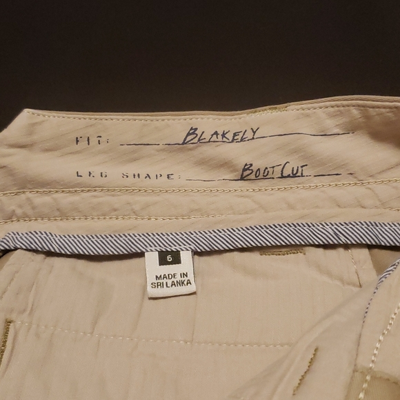 -SOLD- Eddie Bauer Blakely Bootcut Khakis - Picture 4 of 6